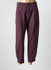 Pantalon droit violet DESIGUAL pour femme seconde vue