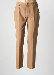 Pantalon slim marron SIGNE NATURE pour femme seconde vue