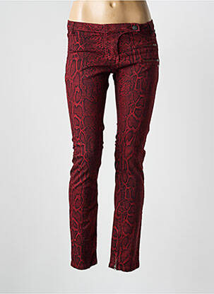 Pantalon slim rouge MAISON SCOTCH pour femme