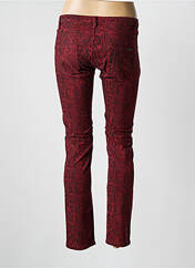Pantalon slim rouge MAISON SCOTCH pour femme seconde vue