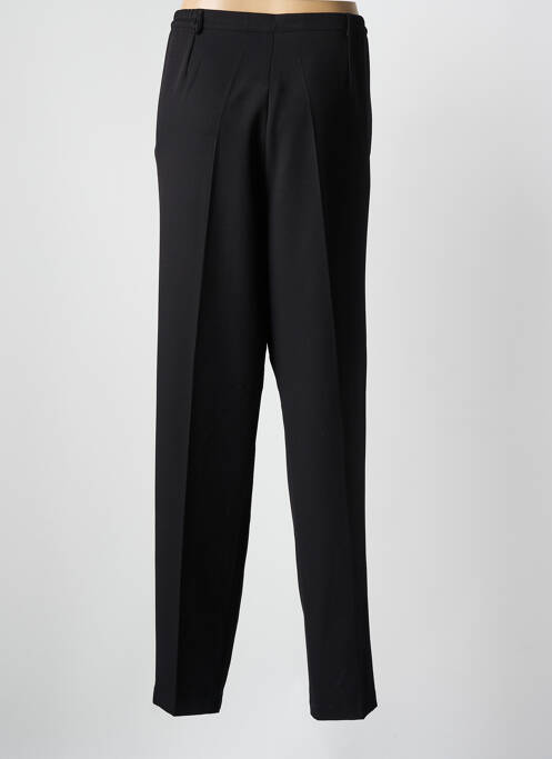 Pantalon droit stretch taille normale noir GRIFFON femme