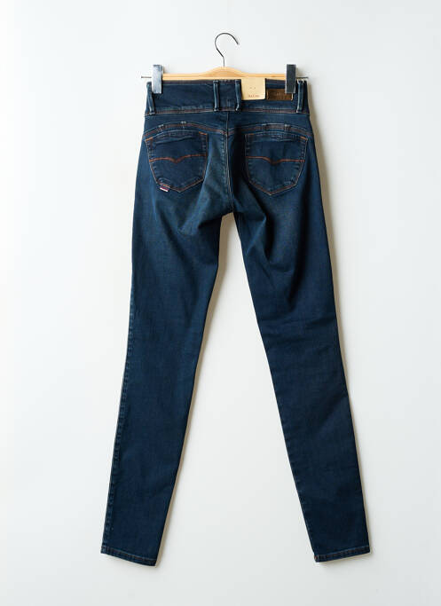 Jeans coupe slim stretch taille normale bleu SALSA femme