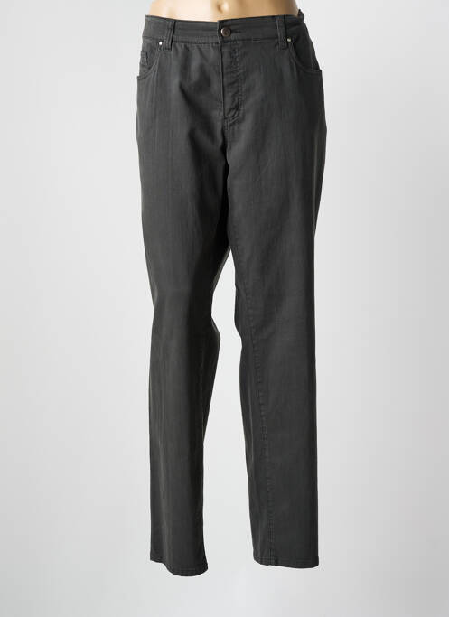 Jeans coupe droite noir ANNA MONTANA pour femme