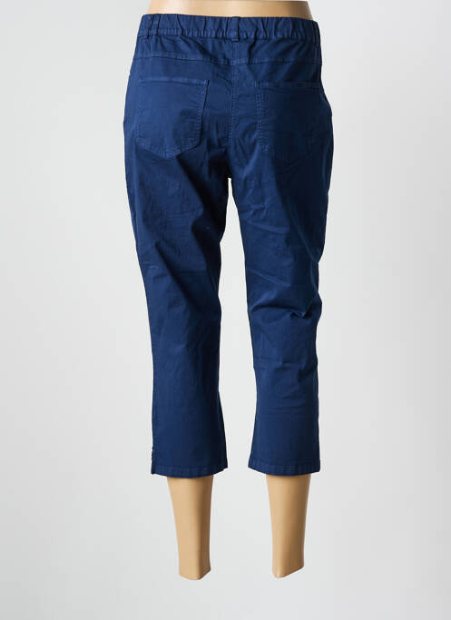 Pantacourt bleu FRANCE RIVOIRE femme