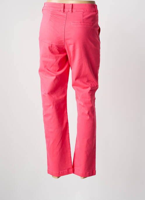 Pantalon droit rose GARCIA femme