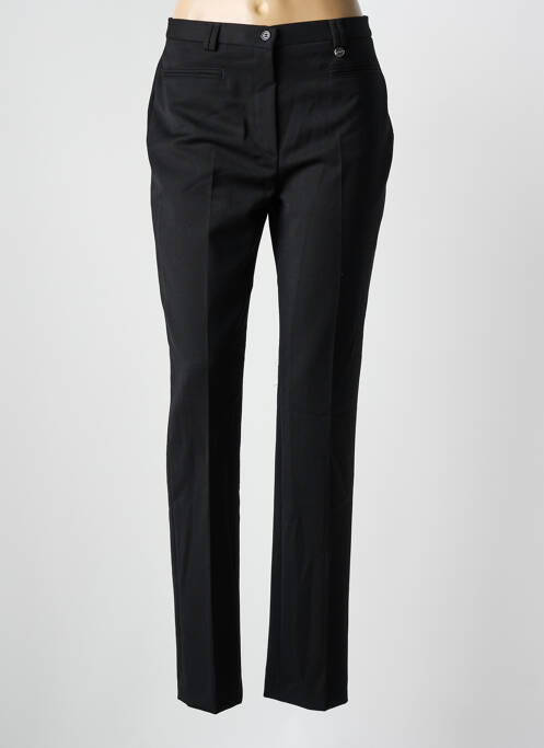 Pantalon slim noir BRUNO SAINT HILAIRE pour femme