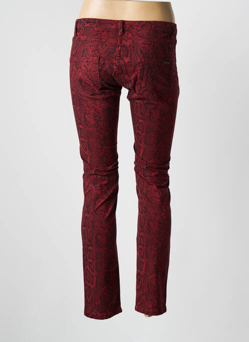 Pantalon slim rouge MAISON SCOTCH femme