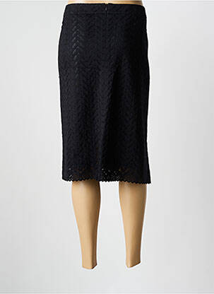Jupe mi-longue taille normale noir BARBARA LEBEK femme
