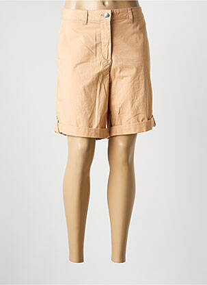 Bermuda tissage popeline taille normale orange BETTY BARCLAY femme