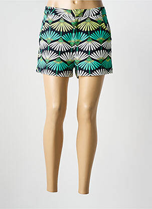 Short taille à pinces taille normale vert MOLLY BRACKEN femme