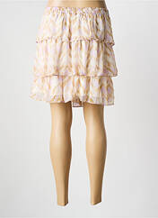 Jupe courte beige VERO MODA pour femme seconde vue