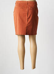 Jupe courte orange KANOPE pour femme seconde vue