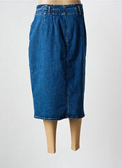 Jupe mi-longue bleu VERO MODA pour femme seconde vue