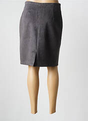 Jupe mi-longue gris PLURIELLES pour femme seconde vue