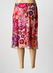 Jupe mi-longue rouge FRANCE RIVOIRE pour femme seconde vue