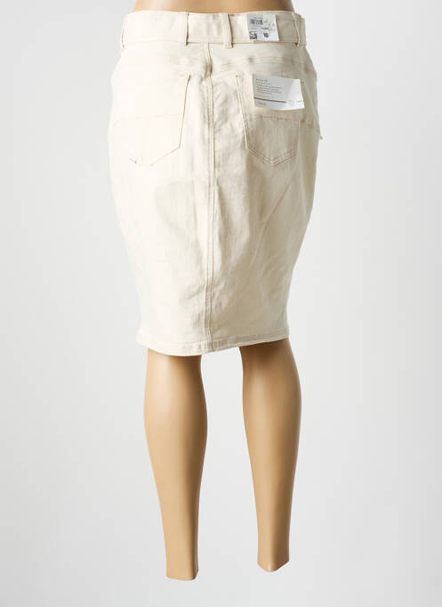 Jupe mi-longue beige SALSA femme