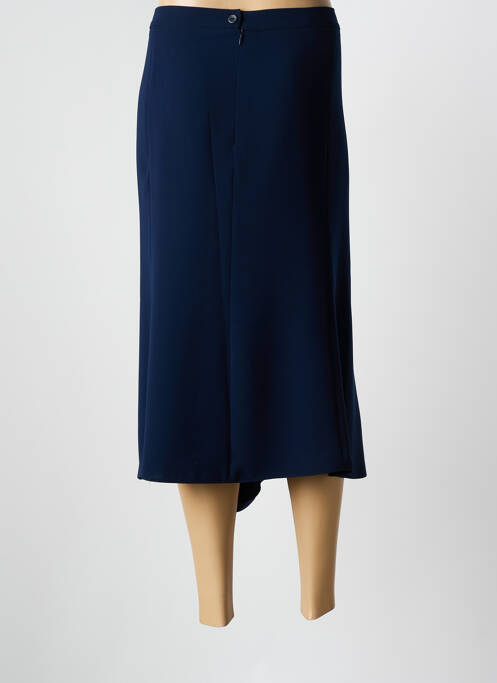 Jupe mi-longue bleu ANNE KELLY femme