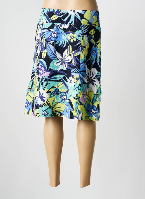 Jupe mi-longue bleu BETTY BARCLAY femme