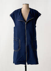 Robe courte bleu ARELINE pour femme seconde vue