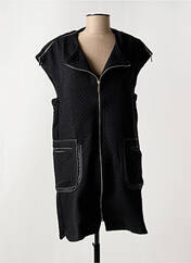 Robe courte noir ARELINE pour femme seconde vue