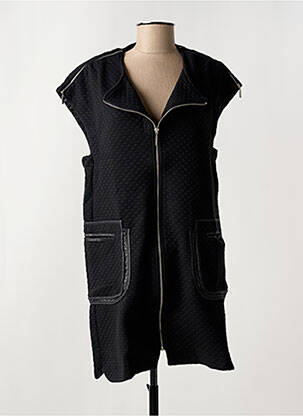 Robe courte noir ARELINE pour femme