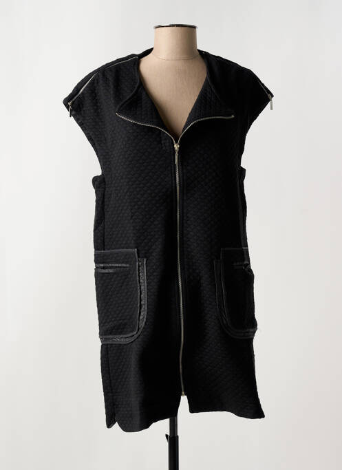 Robe courte noir ARELINE pour femme