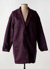 Manteau court bleu ARELINE pour femme seconde vue