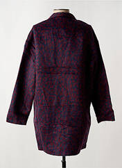 Manteau court bleu ARELINE pour femme seconde vue