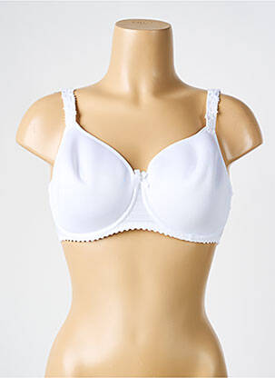 Soutien-gorge haut soutien-gorge moulé haut soutien-gorge moulé blanc LOUISA BRACQ femme