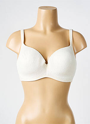 Soutien-gorge haut soutien-gorge moulé haut soutien-gorge moulé beige GEMMA femme