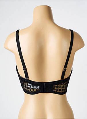 Soutien-gorge haut soutien-gorge moulé haut soutien-gorge moulé noir LOU femme