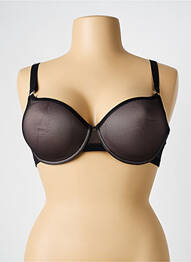 Soutien-gorge haut soutien-gorge moulé haut soutien-gorge moulé noir GEMMA DE LOU femme