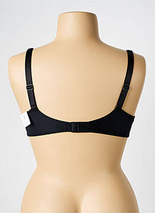 Soutien-gorge effet matière satinée haut soutien-gorge moulé noir LOUISA BRACQ femme