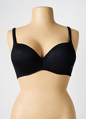 Soutien-gorge haut soutien-gorge moulé haut soutien-gorge moulé noir GEMMA DE LOU femme