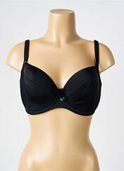 Haut de maillot de bain noir BIKINIS STORY pour femme seconde vue