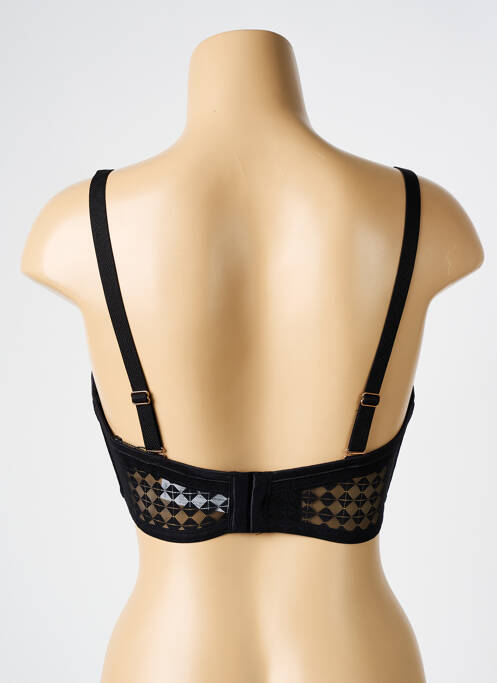 Soutien-gorge haut soutien-gorge moulé haut soutien-gorge moulé noir LOU femme