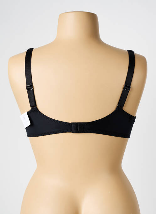Soutien-gorge effet matière satinée haut soutien-gorge moulé noir LOUISA BRACQ femme