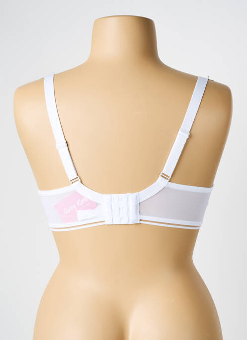 Soutien-gorge légère et transparente haut soutien-gorge emboitant blanc CURVY KATE femme