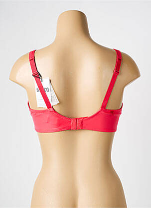 Soutien-gorge légère et transparente haut soutien-gorge emboitant rouge LOUISA BRACQ femme