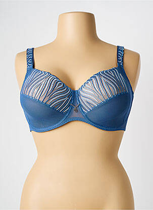 Soutien-gorge bleu LOUISA BRACQ pour femme