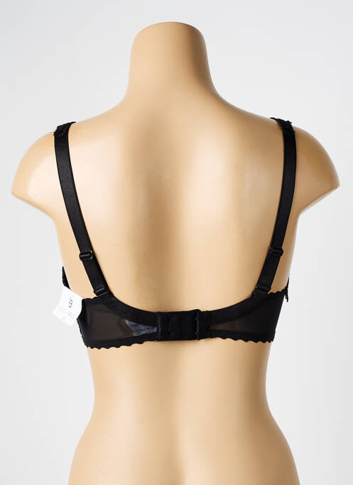 Soutien-gorge légère et transparente haut soutien-gorge emboitant noir LOUISA BRACQ femme