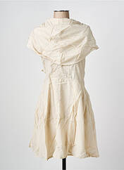 Robe mi-longue beige ARELINE pour femme seconde vue