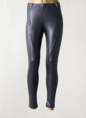 Legging stretch taille normale gris ARELINE femme