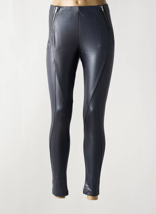 Legging stretch taille normale gris ARELINE femme