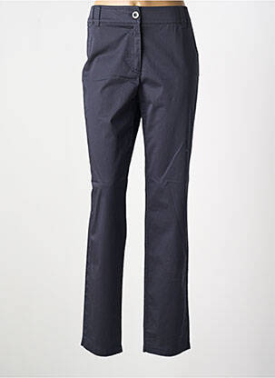 Pantalon chino tissage popeline taille normale bleu GERRY WEBER femme