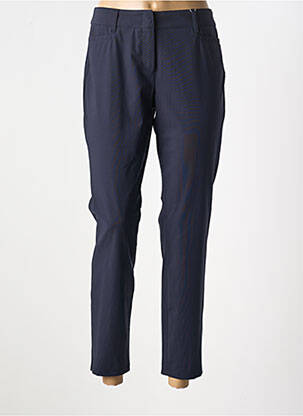 Pantalon 7/8 stretch taille normale bleu GERRY WEBER femme