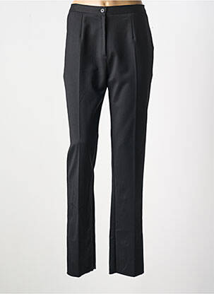 Pantalon slim taille élastique taille normale noir GEVANA femme