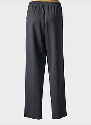 Pantalon droit stretch taille normale gris GEVANA femme