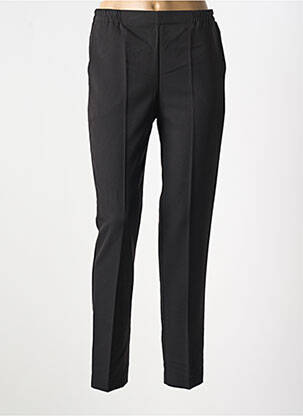 Pantalon slim taille élastique taille normale noir GEVANA femme