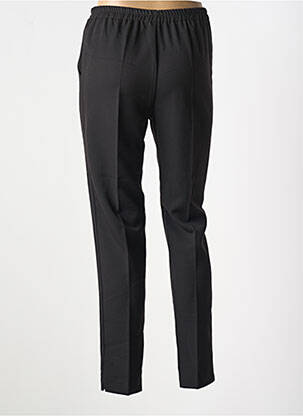Pantalon slim taille élastique taille normale noir GEVANA femme